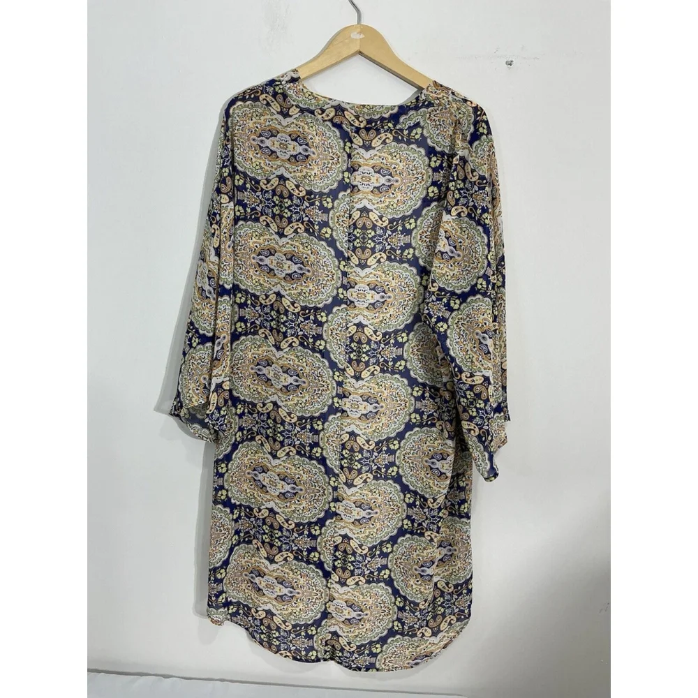 Womans Streetwear society Large Multicolor Kimono - Picture 2 of 5